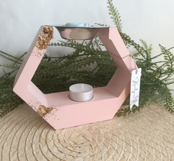 Brule parfum terracotta et or