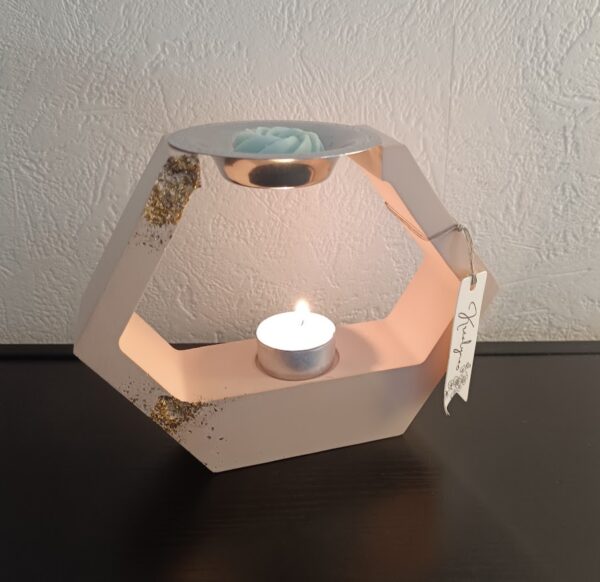 Brule parfum terracotta et or – Image 2