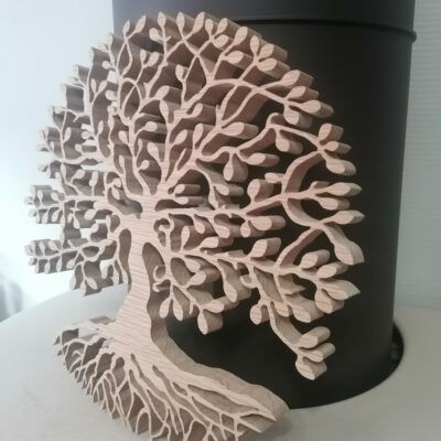 Arbre de vie, bois massif, art mural, décoration murale, chantournage, cadeau pour toutes les occasions, énergie, bien-être, symbole, nature, spiritualité, fait mains