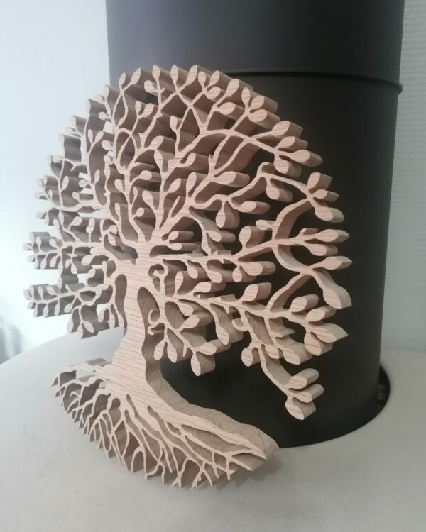 Arbre de vie, bois massif, art mural, décoration murale, chantournage, cadeau pour toutes les occasions, énergie, bien-être, symbole, nature, spiritualité, fait mains