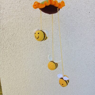 Déco murale Abeille/Tournesol