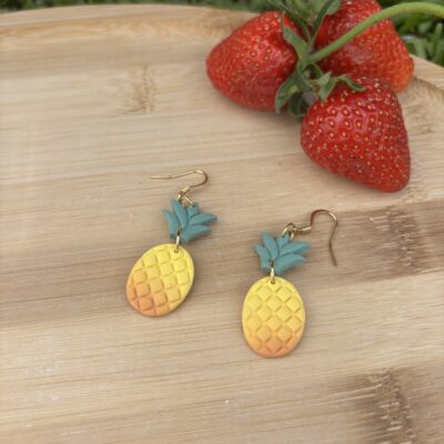 🍍Boucles d'oreilles Ananas🍍