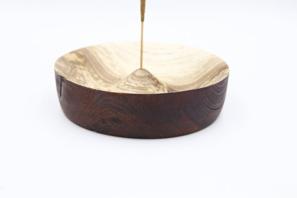 porte encens en frêne teinté – Image 5