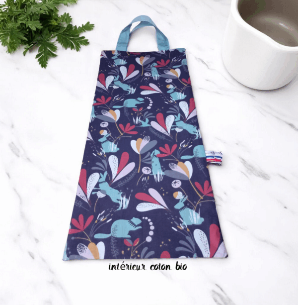 Sac à baguettes de pain, intérieur coton bio, modèle au choix – Image 4
