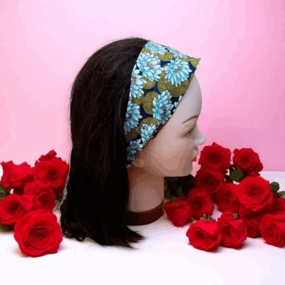 bandeaux cheveux en coton extensible, modèles au choix