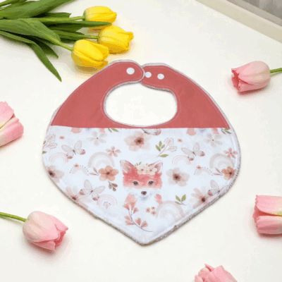 Bavoir bébé, bavoir naissance, cadeau de naissance, anti bavouille, bavoir évolutif de la naissance à 9 mois