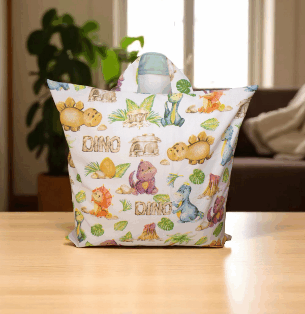 Coussin, taie de coussin, sieste école, rentrée scolaire, modèle au choix – Image 2