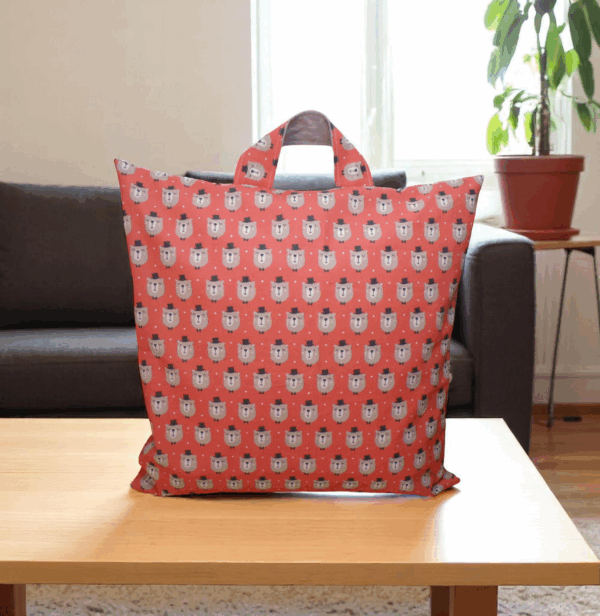 Coussin, taie de coussin, sieste école, rentrée scolaire, modèle au choix – Image 3