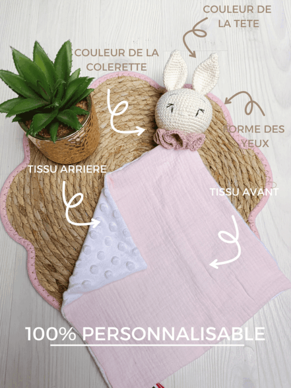 doudou crochet lapin