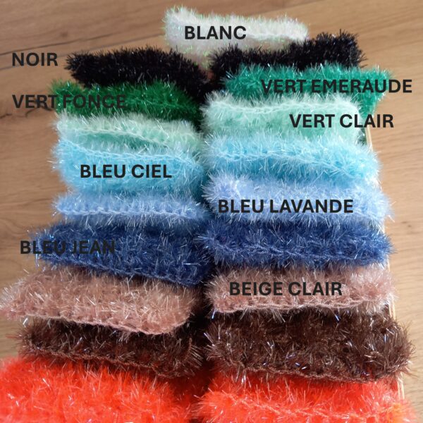 récup savon réalisé au crochet