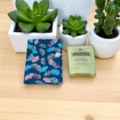 Portefeuille, porte sachets de thé, tisane, accessoire de sac à main modèle au choix