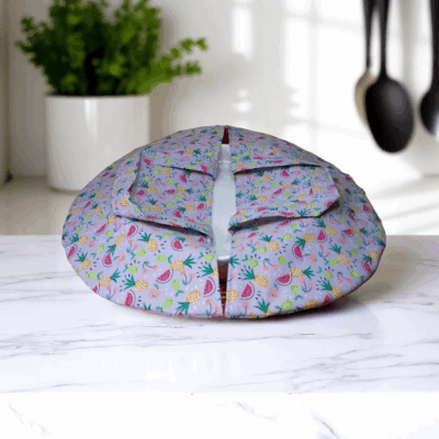 Porte-plat en tissu, sac à tarte, sac à plat rond grande capacité modèle au choix