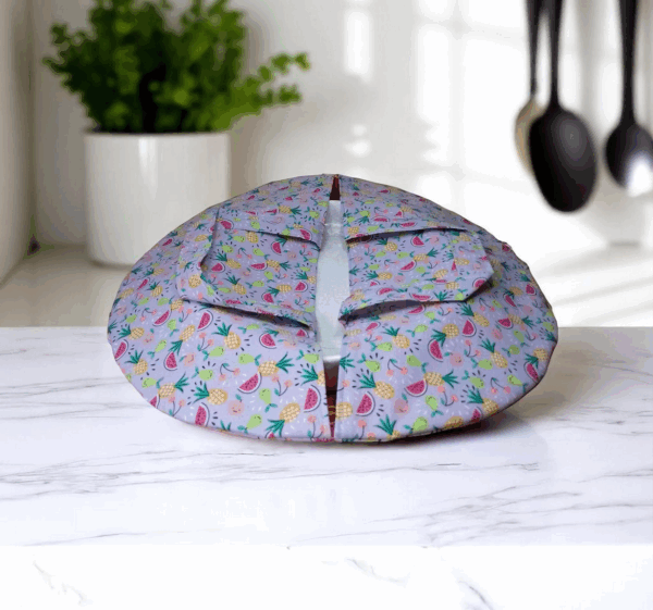 Porte-plat en tissu, sac à tarte, sac à plat rond grande capacité modèle au choix
