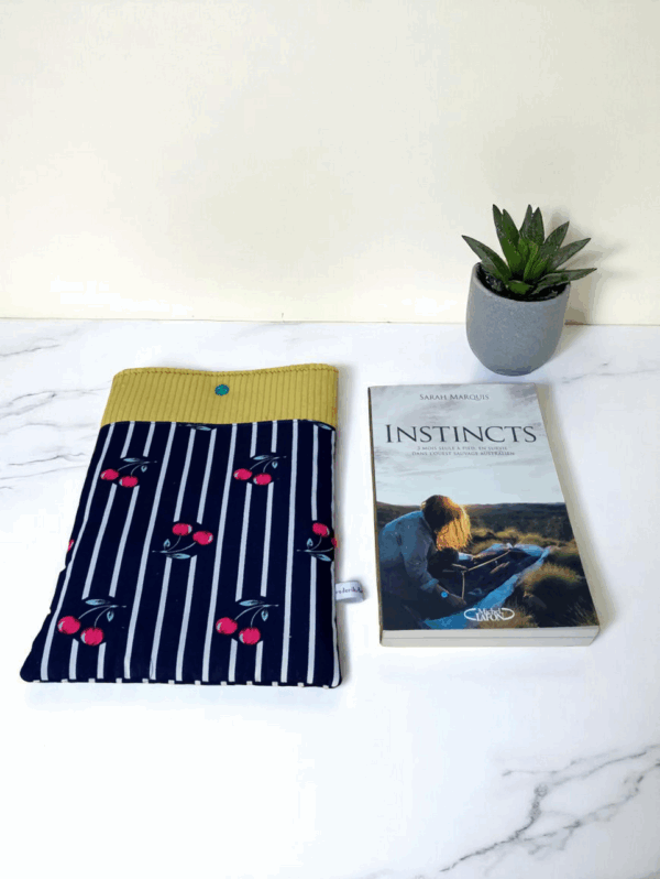 pochette à livre, sac à livre, pochette pour tablette molletonnée, modèles au choix – Image 5