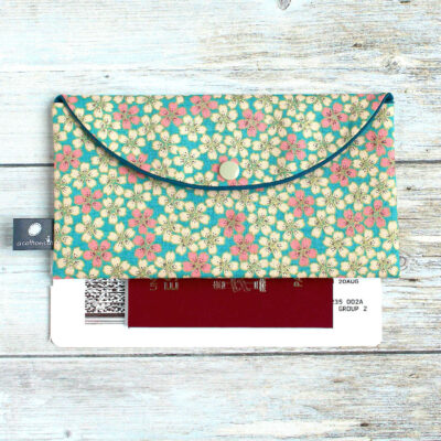 pochette passeport billets avion