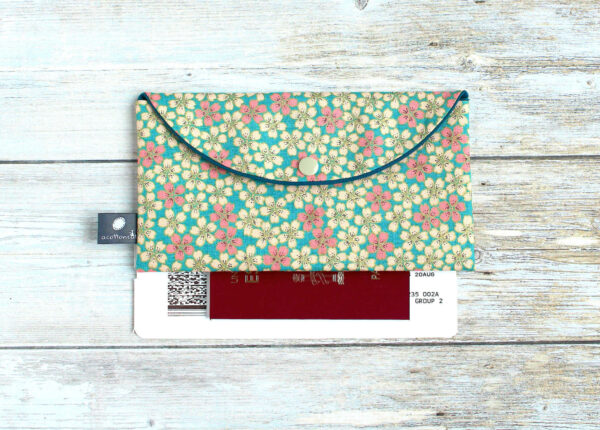 pochette passeport billets avion