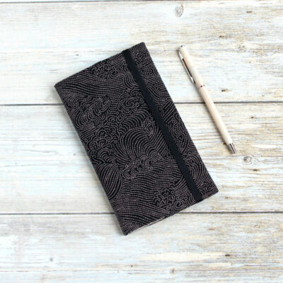 porte chequier portefeuille tissu japonais