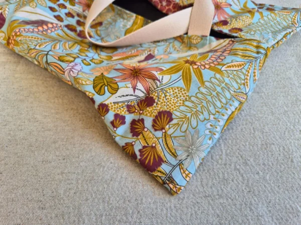 Sac à Tarte – Lilas – Porte plat réversible – Image 3