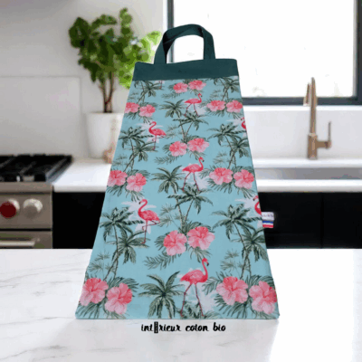 Sac à baguettes de pain, intérieur coton bio, modèle au choix