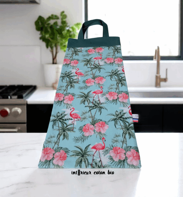 Sac à baguettes de pain, intérieur coton bio, modèle au choix