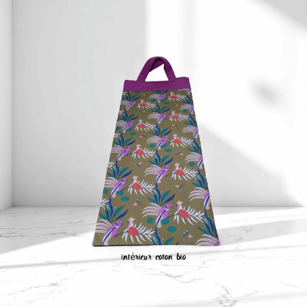 Sac à baguettes de pain, intérieur coton bio, modèle au choix – Image 5