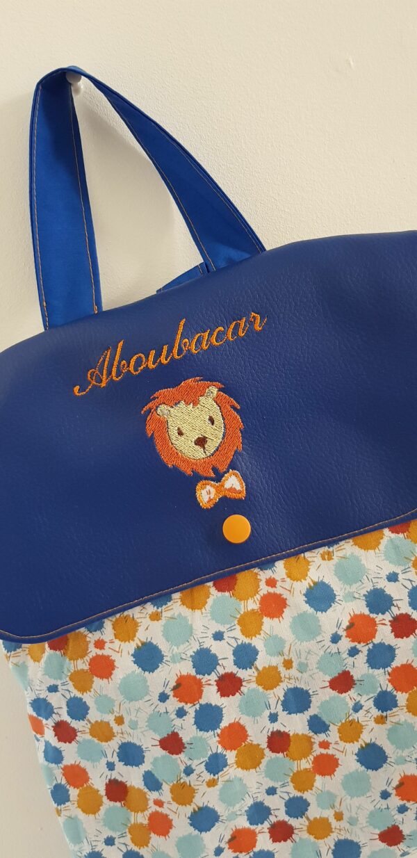 sac maternelle renard