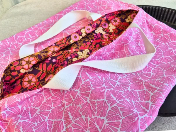 Sac à Tarte – Lili Rose et Prune – Porte plat réversible – Image 5