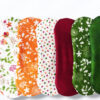 Pack 7 serviettes hygiéniques lavables FLEURS DES CHAMPS (S / Flux normaux) - serviettes menstruelles lavables - serviettes menstruelles lavables - Zéro déchet - shl - serviettes périodiques