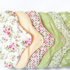 Pack 7 serviettes hygiéniques lavables ROSES (M/ Flux normaux à moyens) - serviettes menstruelles lavables - serviettes menstruelles lavables - Zéro déchet - shl - serviettes périodiques