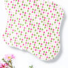 Pack 7 serviettes hygiéniques lavables ROSES (M/ Flux normaux à moyens) - serviettes menstruelles lavables - serviettes menstruelles lavables - Zéro déchet - shl - serviettes périodiques