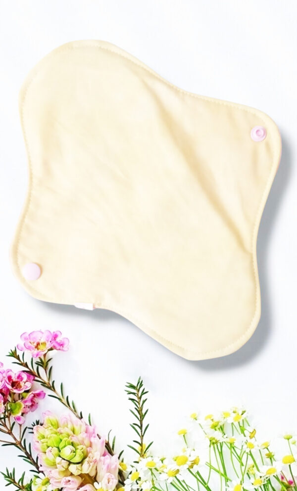 Pack 7 serviettes hygiéniques lavables ROSES (M/ Flux normaux à moyens) - serviettes menstruelles lavables - serviettes menstruelles lavables - Zéro déchet - shl - serviettes périodiques