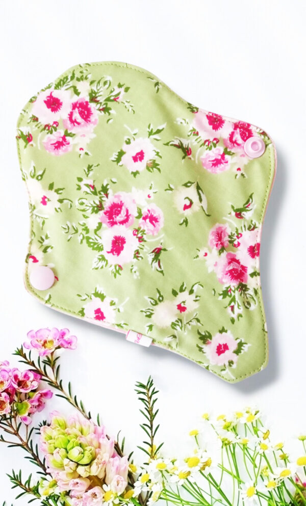 Pack 7 protège-strings lavables ROSES (Mini - 17 cm) - Zéro déchet - protège-tangas - adolescente - fille - femme