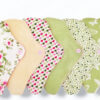 Pack 7 protège-strings lavables ROSES (Mini - 17 cm) - Zéro déchet - protège-tangas - adolescente - fille - femme