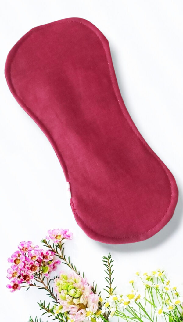 Pack 7 serviettes hygiéniques lavables sans ailettes FLEURS DES CHAMPS - (S/ Flux normaux jour et nuit) - serviettes menstruelles lavables - serviettes hygiéniques alternatives - Zéro déchet - shl - serviettes périodiques
