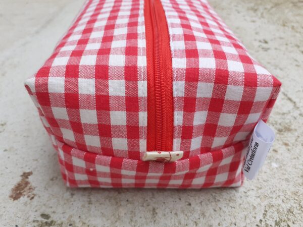 Trousse de toilette vichy