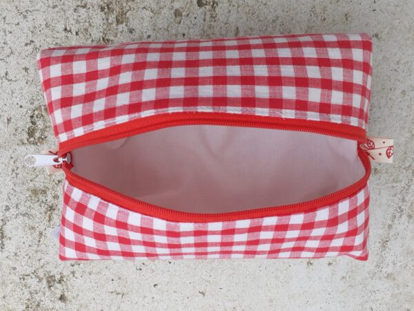 Trousse de toilette vichy