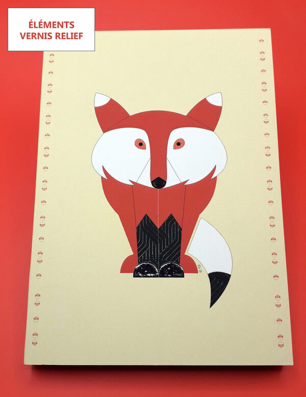 Grand carnet modèle Renard – Image 2