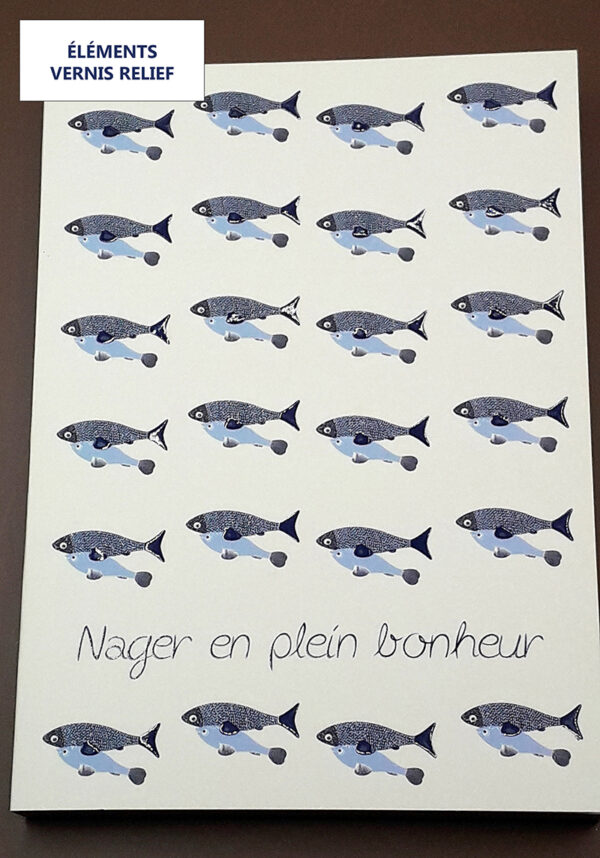 Petite carnet modèle Poissons – Image 2