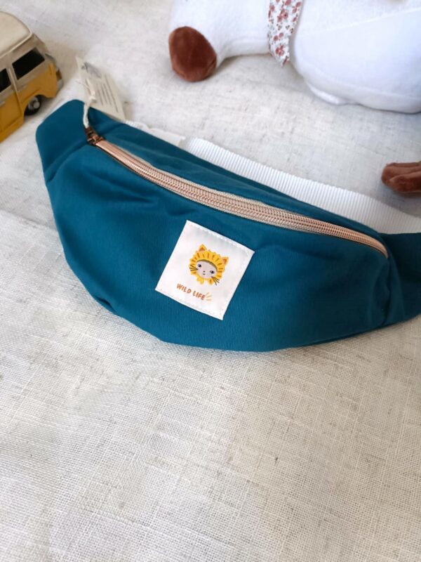 Banane enfant / ado bleu pétrole