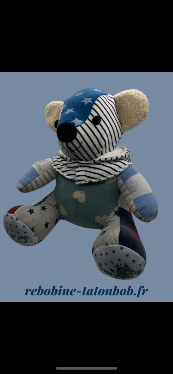 Peluche doudou ours souvenir – Image 4