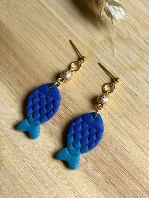 🐟 Boucles d'oreilles poissons dégradées 🐟 – Image 2