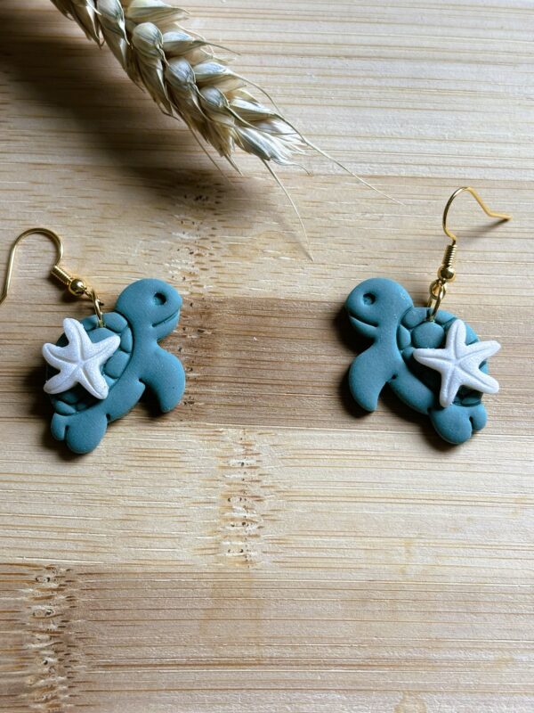 🐢 Boucles d'oreilles tortues de mer 🐢 – Image 2