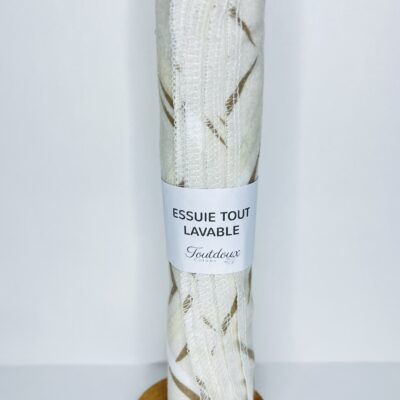 Essuie tout lavable en flanelle