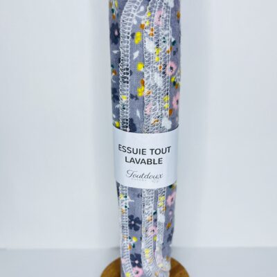 Essuie tout lavable en flanelle