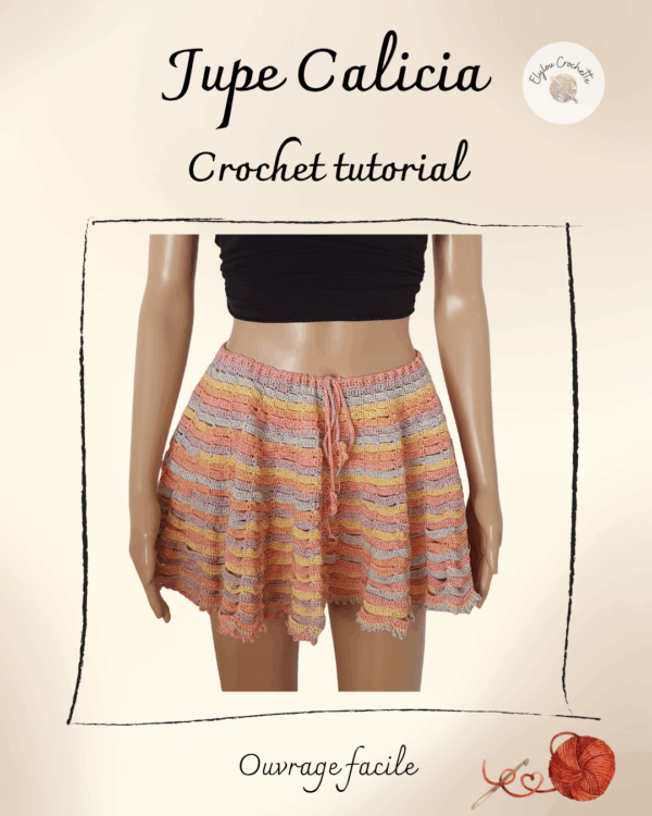 tuto pdf : Jupe Calicia au crochet