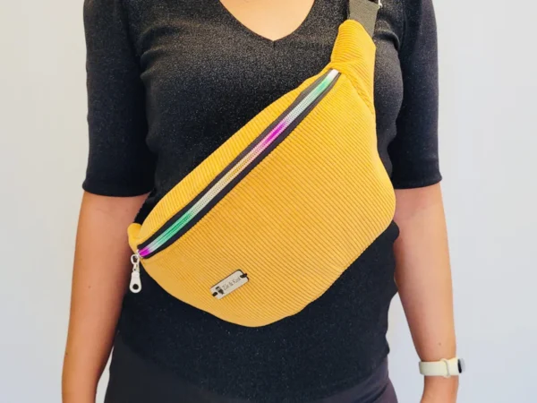 Sac banane velours – Image 2