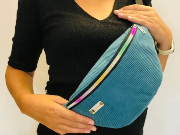 Sac banane velours – Image 3