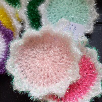 éponges fleurs de douche éco responsable tawashi lavable machine