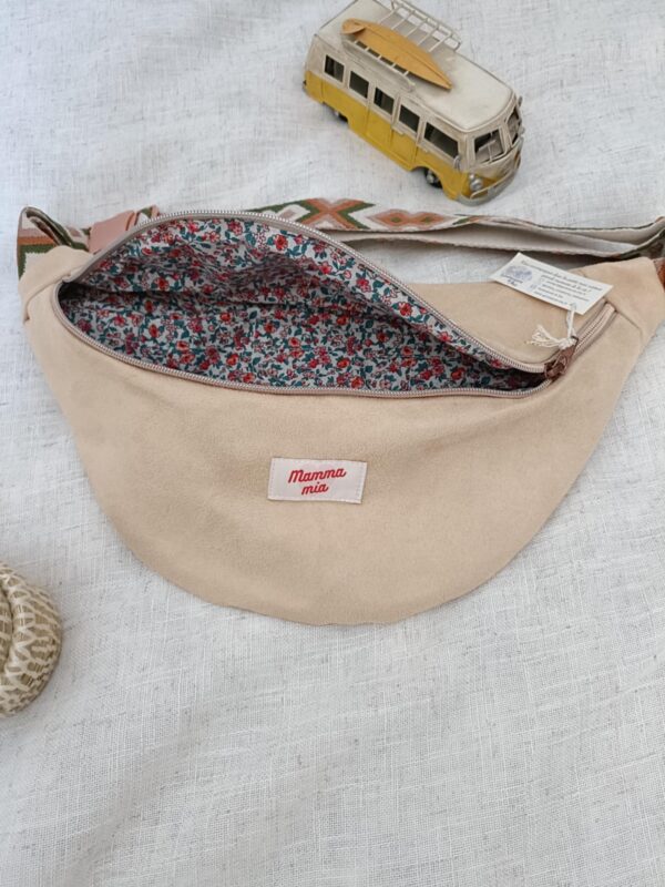 Banane femme daim sable – Image 2