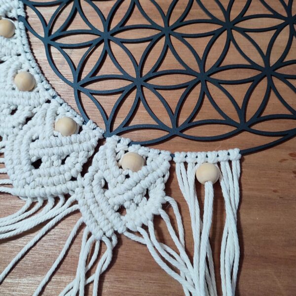 Macramé fleur de vie – Image 2